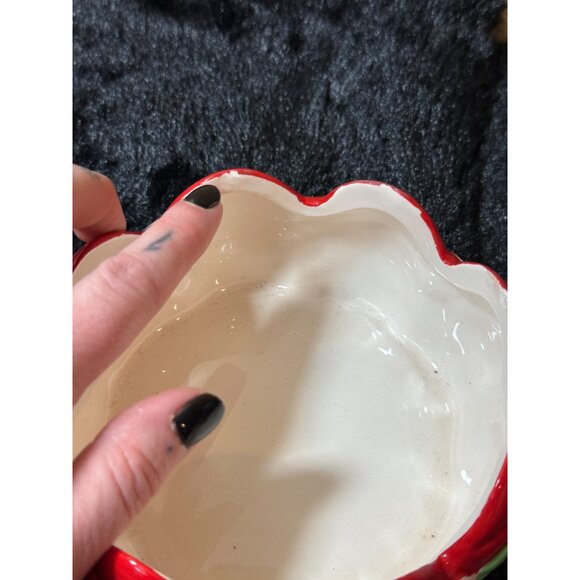 Festive Royal Norfolk Christmas Penguin Ceramic Bowl - Picture 3 of 6